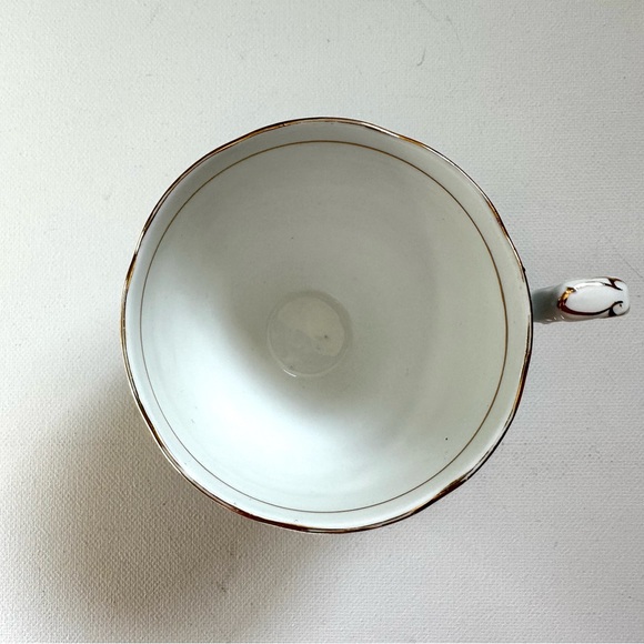 Vintage Teacup & Saucer - Blue & Gold - Picture 4 of 9